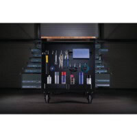 Bunker® Mutli-Functional Workbench Roller Tool Cabinet - 14 Drawer - 48" Grey - Image 2