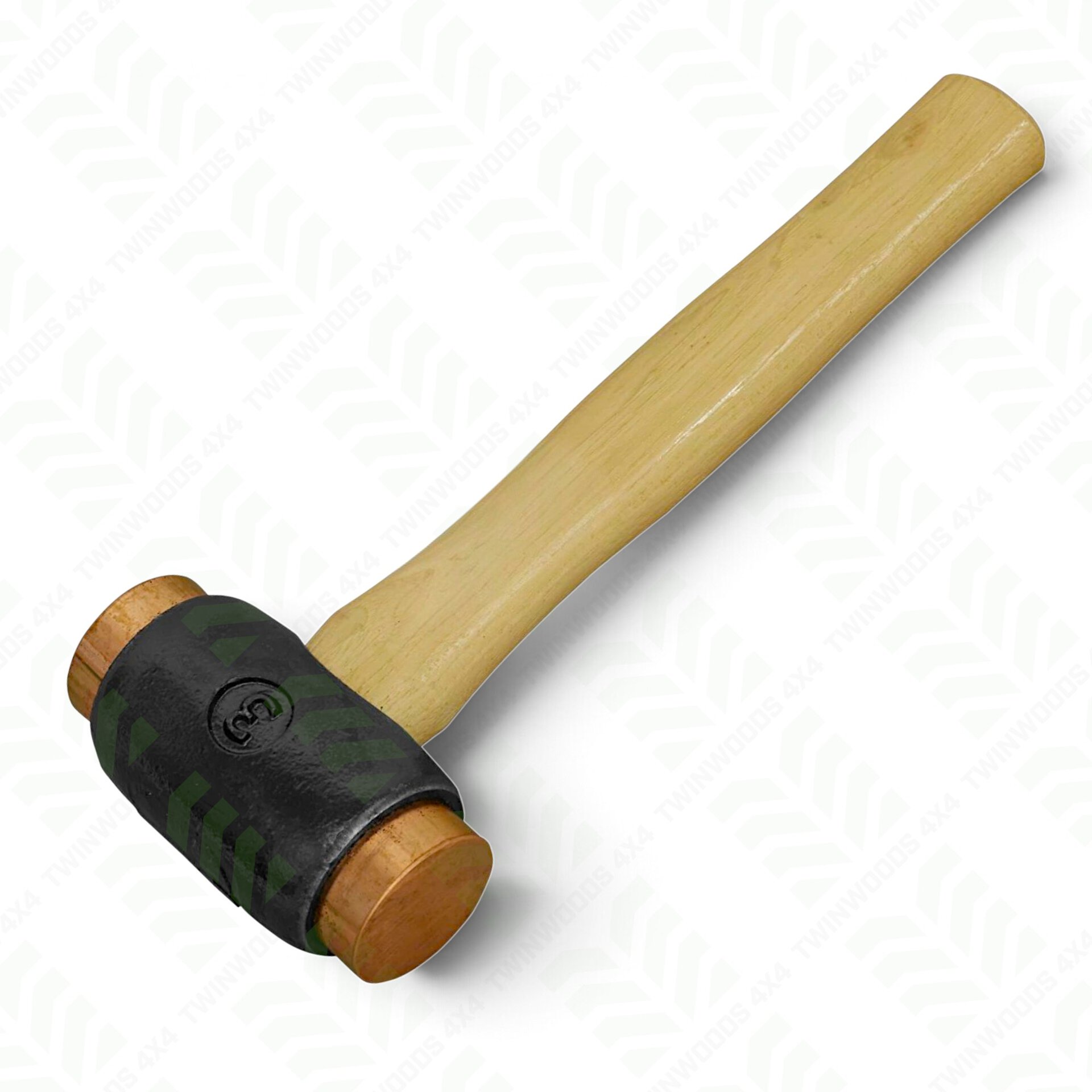 1.95kg copper faced workshop hammer with hickory shaft 1.95kg copper faced workshop hammer with hickory shaft