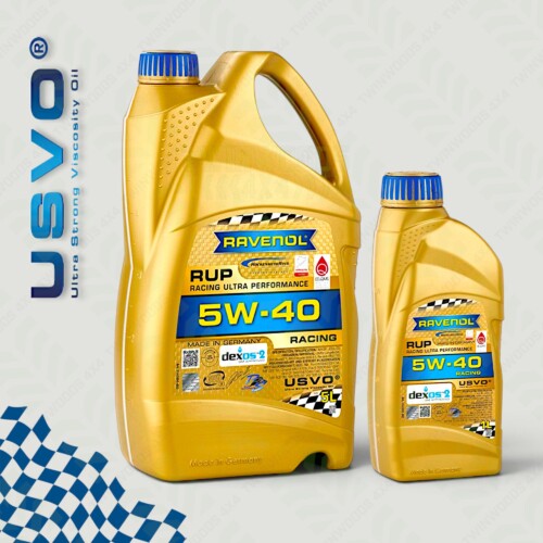 1141091 Ravenol RUP 5W-40 racing engine oil highly tuned TD5 available in 1L and 5L