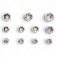 13894 Land Rover damaged bolt extractor socket set Draper