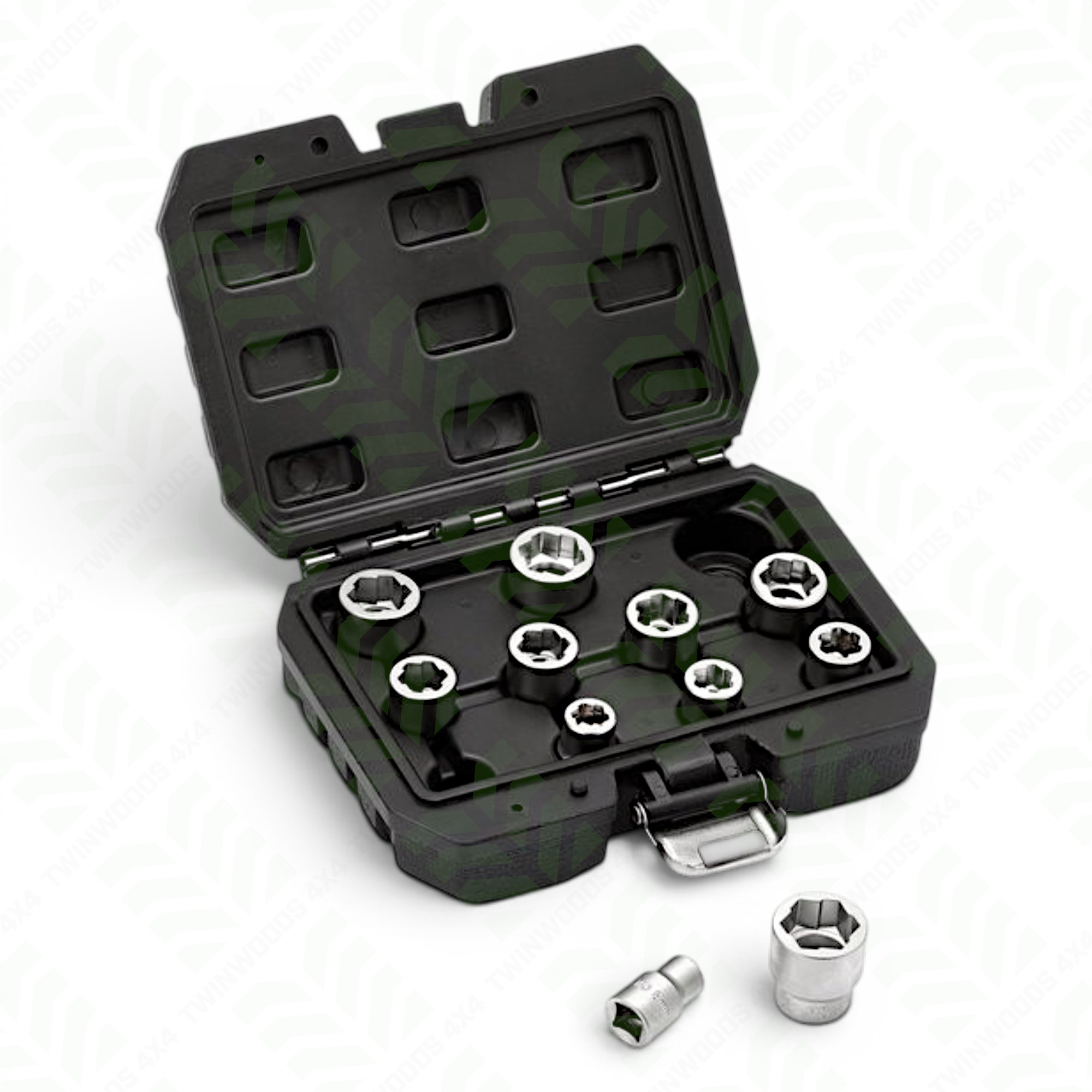 13894 Land Rover damaged bolt extractor socket set Draper 13894 Land Rover damaged bolt extractor socket set Draper