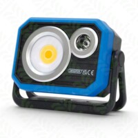 23847 Draper rechargeable LED work light and power bank 1000 lumens
