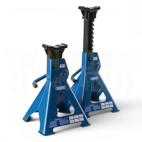 30881 Draper 3 tonne ratchet axle stands 6 tonne pair