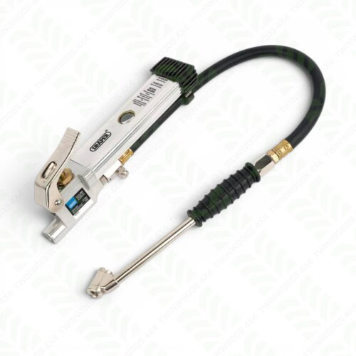 36632 Draper air line tyre inflator with twin push-on connector