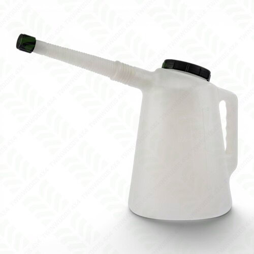 43964 Draper 3L measuring jug with flexible pouring spout and lid