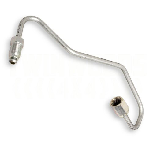 ANR2946 Defender front caliper metal brake pipe RH