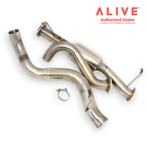 Alive Defender 90 Td5 sports exhaust system in 304 stainless steel