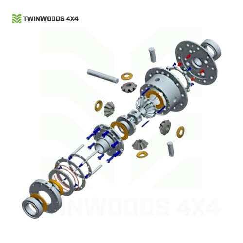 Ashcroft air operated locking differential Rover diff