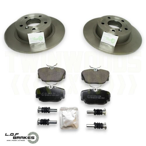 D2-R-ROAD Discovery 2 rear brake upgrade kit LOF ROADspec