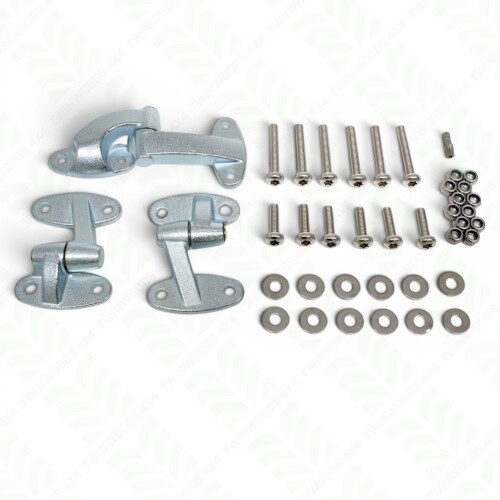 DA1240SS Defender rear door hinge kit stainless fixings