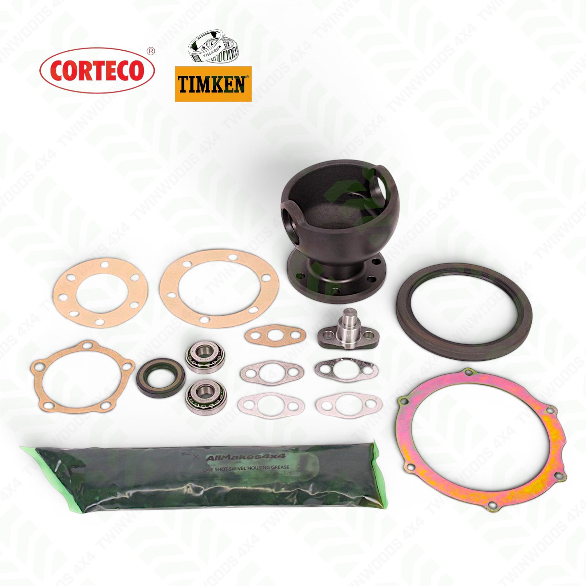DA3163G Discovery 1 Range Rover Classic 12mm complete swivel housing kit OE quality GA3163G DA3163G Discovery 1 Range Rover Classic 12mm complete swivel housing kit OE quality GA3163G