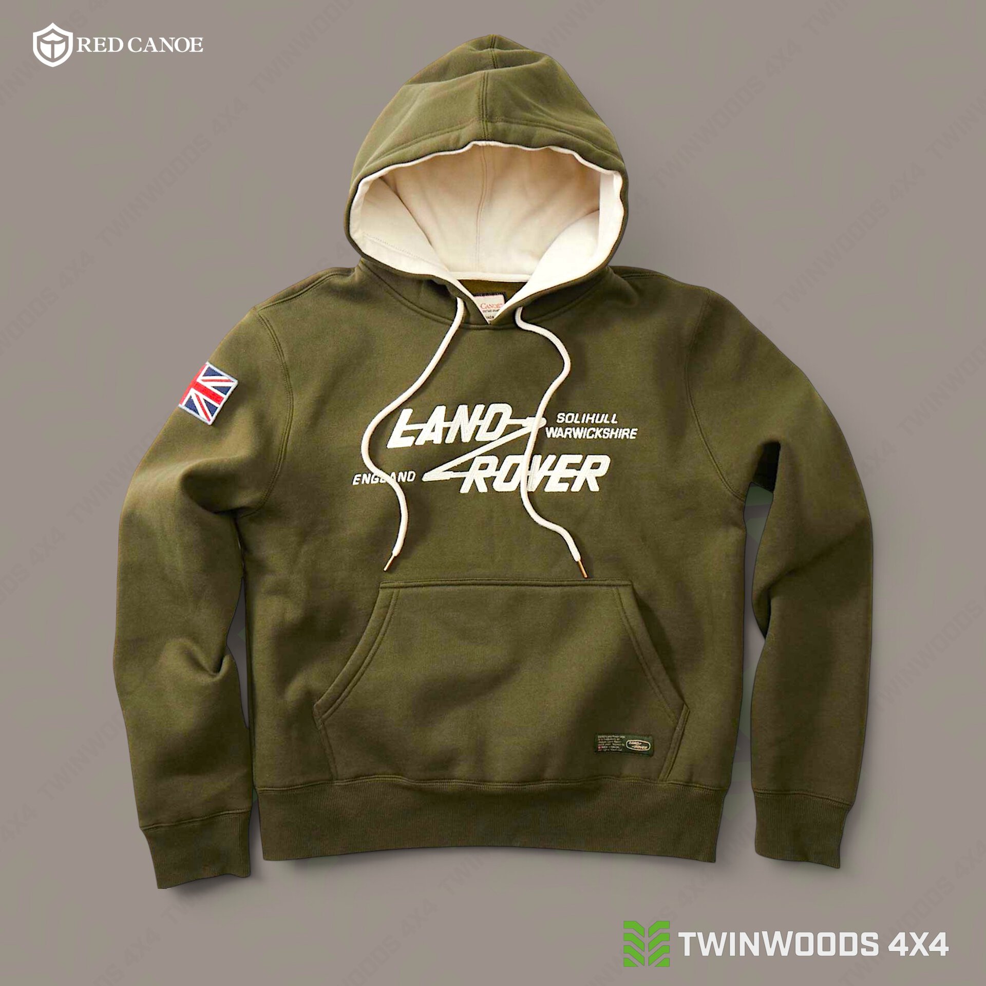 DA5866 Land Rover Bronze Green hoodie Red Canoe DA5866 Land Rover Bronze Green hoodie Red Canoe