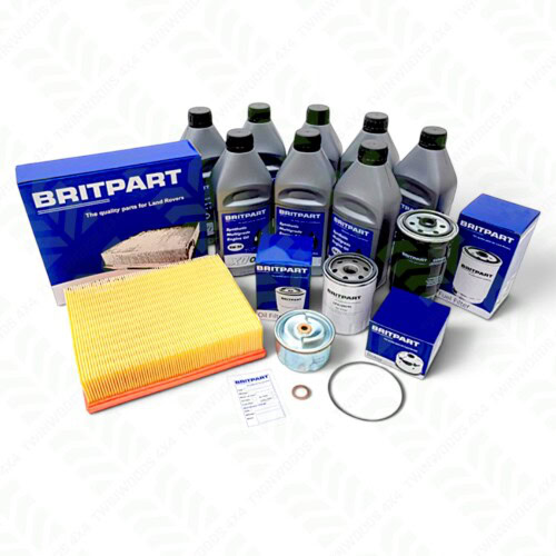 DA6004COM TD5 service kit with 5W-30 oil Defender Discovery 2