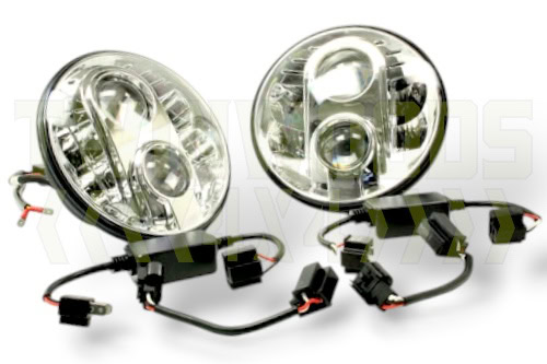 Defender 7 LED Headlight Kit - RHD TF710