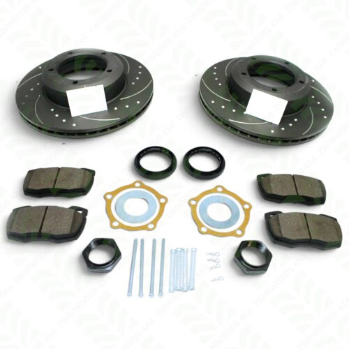 Defender 90 110 130 POWERspec vented front brake kit 1994–2016
