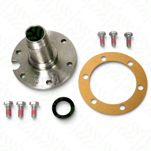 Defender 90 110 rear stub axle kit with gasket seal and bolts