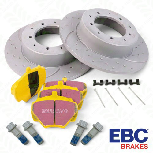 Defender 90 rear EBC brake upgrade kit GD416 Yellowstuff DP4294R