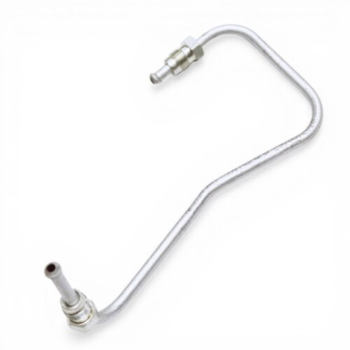 SGB501800 Defender front caliper metal brake pipe RH male fittings