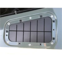 Defender Wingtop Bonnet Release Cable Guard