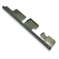 Defender bonnet release cable guard stainless steel