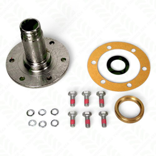 Defender front stub axle kit up to 1993 with seal gasket and fixings