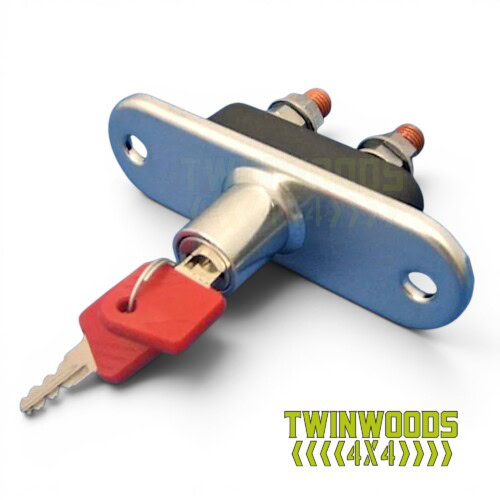 Defender keyed battery isolator switch