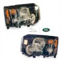 XBC501420 XBC501430 Discovery 2 facelift headlights genuine Land Rover pair