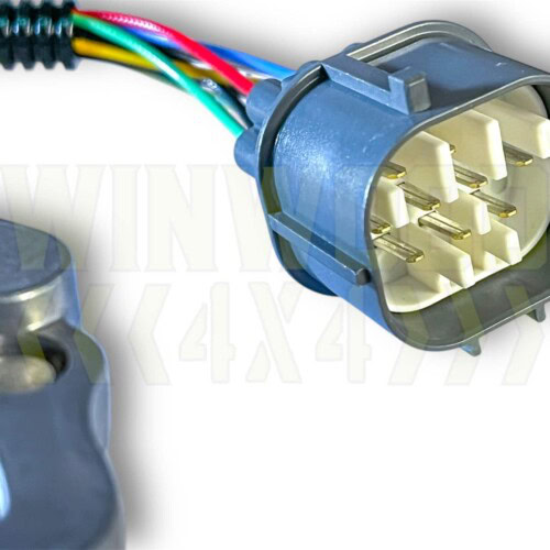Discovery 2 automatic XYZ / gear selector switch UHB100190 with wiring lead and connector plug view