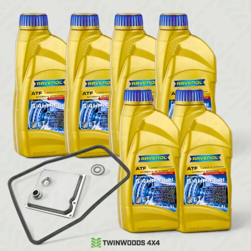 Discovery 2 ZF 4HP22 automatic gearbox service kit Ravenol ATF 5/4 HP