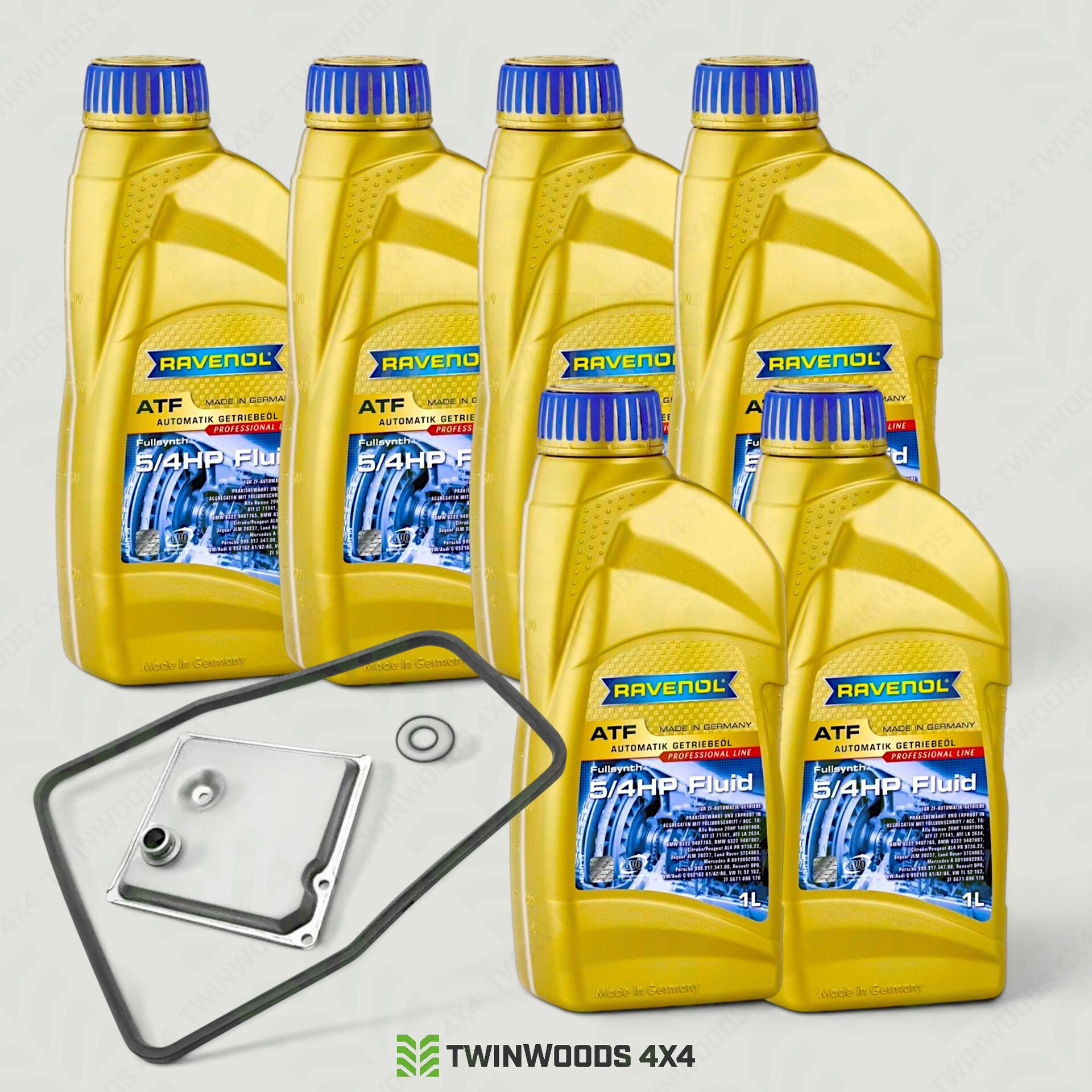 RTC4653-ATF Discovery 2 ZF automatic gearbox service kit Ravenol ATF 5/4 HP RTC4653-ATF Discovery 2 ZF automatic gearbox service kit Ravenol ATF 5/4 HP
