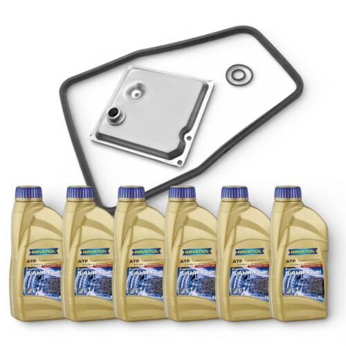 Discovery 2 automatic gearbox service kit with OE-quality filter kit and 6L Ravenol ATF 5/4 HP