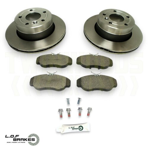 Discovery 2 front brake upgrade kit LOF ROADspec