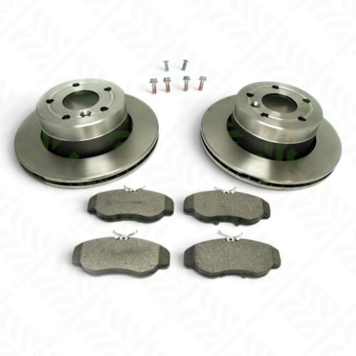 Discovery 2 front brake upgrade kit vented discs and pads
