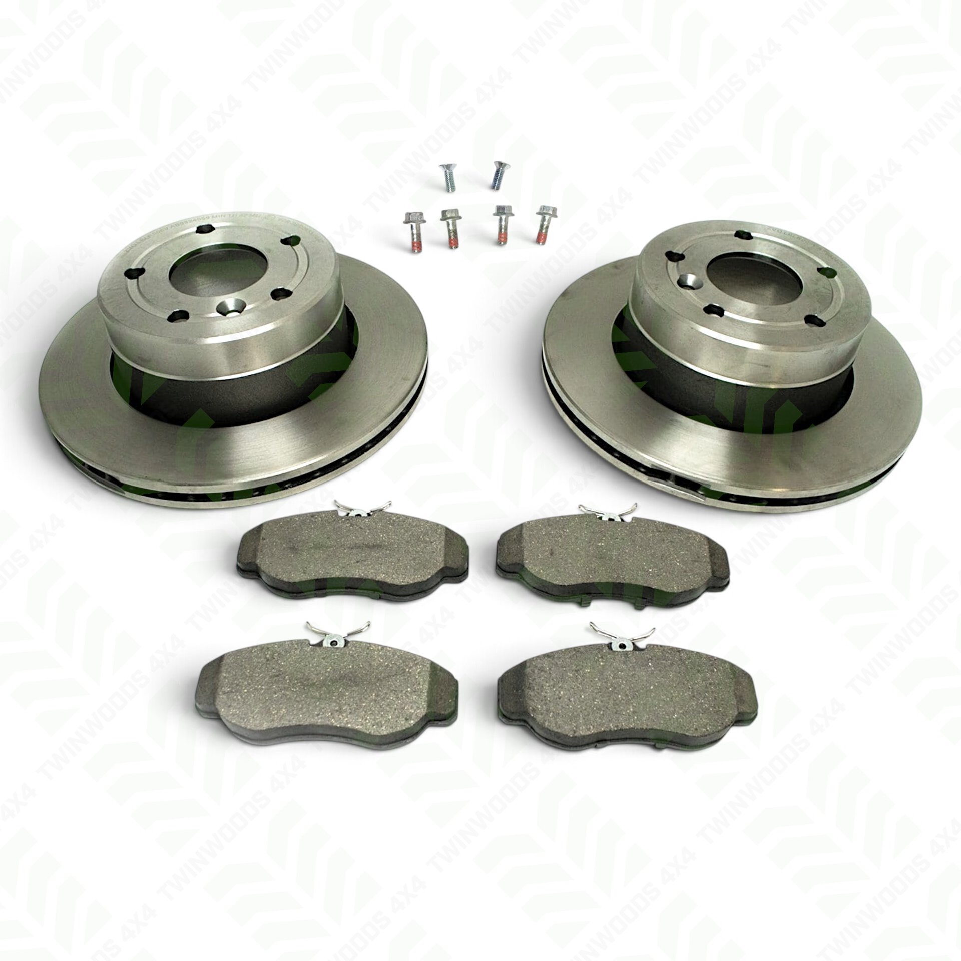 Discovery 2 front brake upgrade kit vented discs and pads