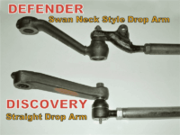 Defender Drop Arm Comparison