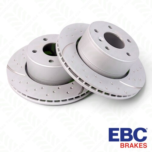 EBC GD994 Discovery 2 front vented brake discs