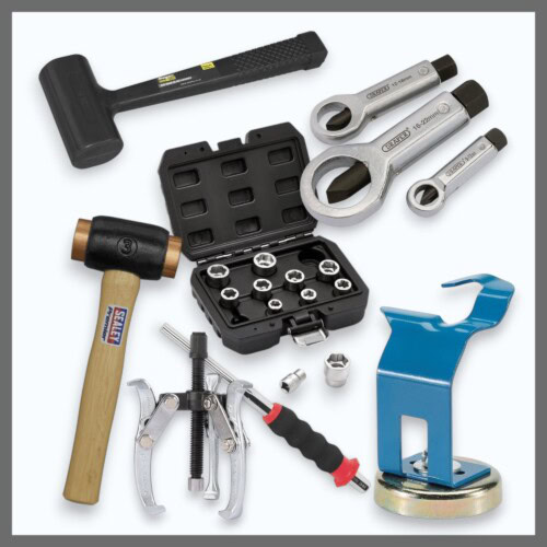 Extraction Pulling Metalwork Category Tile