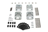 Defender front door hinge kit DA1070SS with stainless Torx bolts