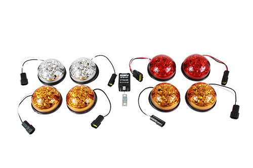 Defender LED Light Kit - Coloured (Wipac)