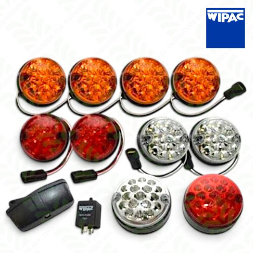 GL1292 Defender deluxe coloured LED light kit Wipac