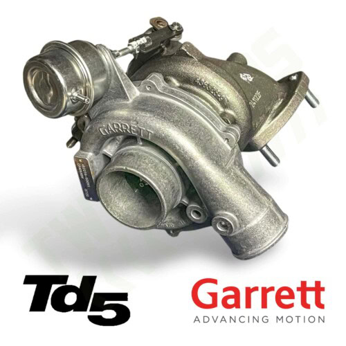 Genuine Garrett Td5 turbocharger LR017315 / PMF000040 – front right view