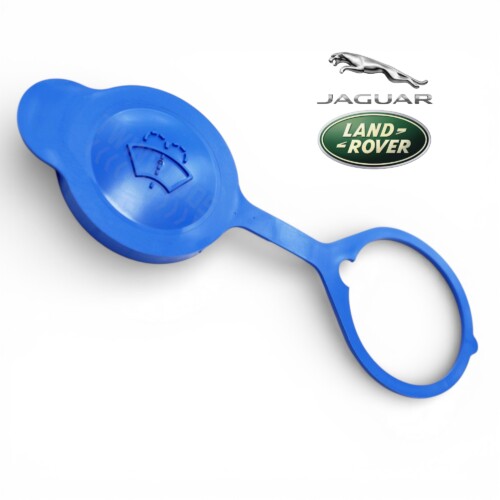 Genuine Land Rover washer bottle cap with tether (DMG10001L) – Defender Td5/Puma & Discovery 2 blue tethered
