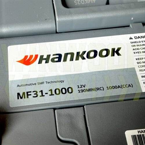 Td5 Battery Land Rover Td5 Starter Battery Hankook MF31 1000 Td5 Battery
