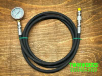 TD5 fuel pressure test kit with pressure gauge and hose for Land Rover Discovery 2 and Defender Td5