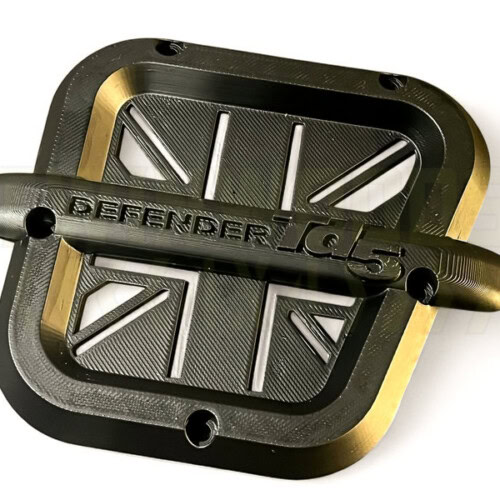 Defender Td5 RHS Wing Intake Vent Union Jack