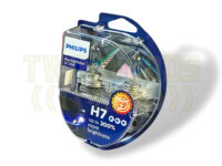 Philips RacingVision GT200 H7 Headlight Bulbs Pair 200% increase Discovery 2 headlight bulb upgrade