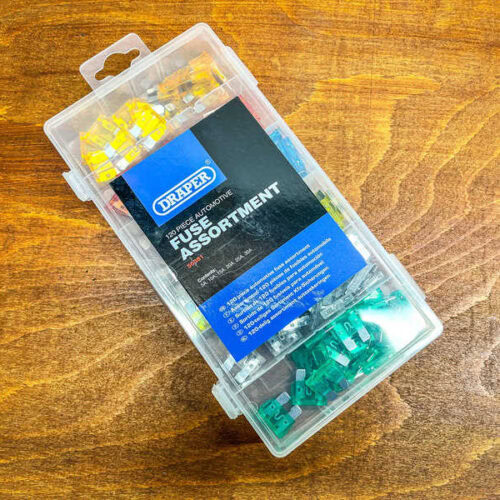 120pc Assorted Standard Automotive Fuses 5A, 10A, 15A, 20A, 25A, 30A
