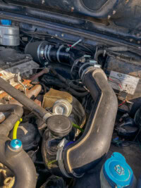 Td5 Ambient Pressure (AAP) Sensor Housing for Cone Filter Intake