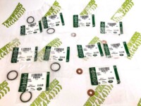 Genuine Land Rover Td5 injector seal kit JLR packaged with copper washers and O-rings