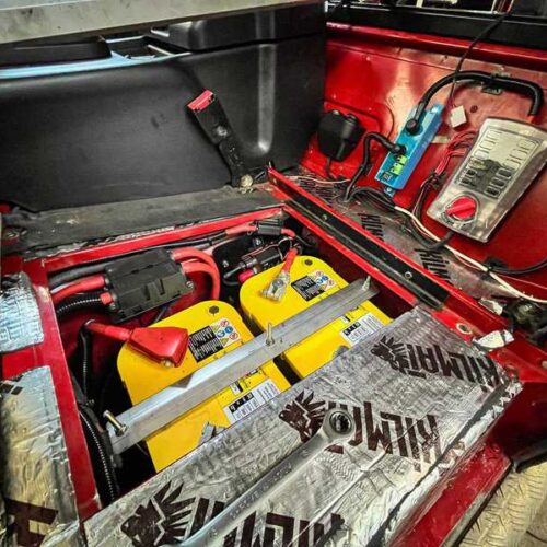 Defender Dual Battery Setup with Optima Batteries